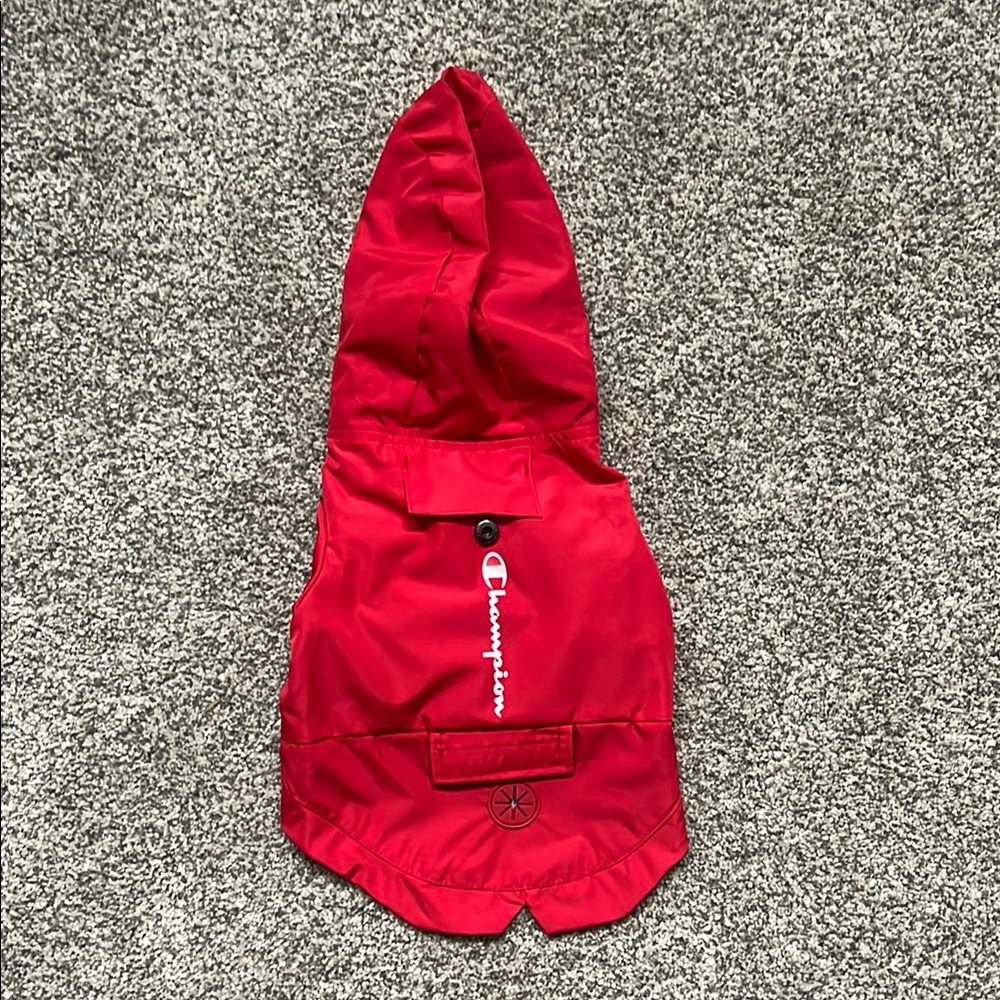 Champion Red Pet Hoodie